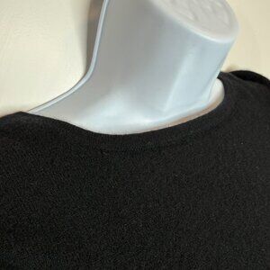 Michael Kors 100% Cashmere Black Knit Top – Size Small